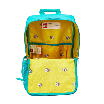 LEGO Unisex Kid's Brick Backpack, Teal, One Size