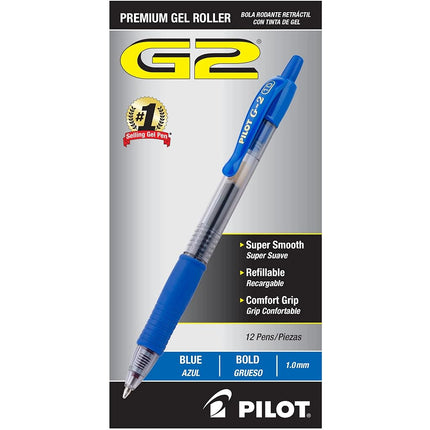 Pilot G2 Retractable Premium Gel Ink Roller Ball P