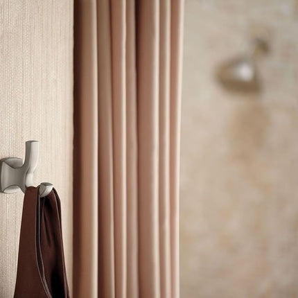 Moen YB5103CH Voss Gancho doble para batas, Cromo