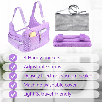 Geelin Post Mastectomy Pillow, Breast Surgery Lumpectomy Recovery Supplies, Post Mastectomy Essentials, Breast Reduction Pillow Recovery Belt Protection Surgery Gift