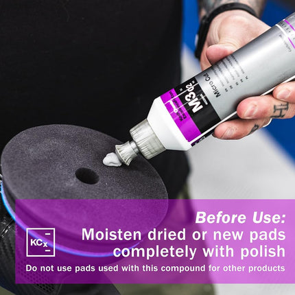 KOCHCHEMIE Koch-Chemie - Micro Cut Polishing Compound - Silicone-Oil-Free; Permanent Removal of Holograms, Fine Scratches, and Sanding Marks to P3000 Grain Size; High Gloss Finish (250 milliliters)