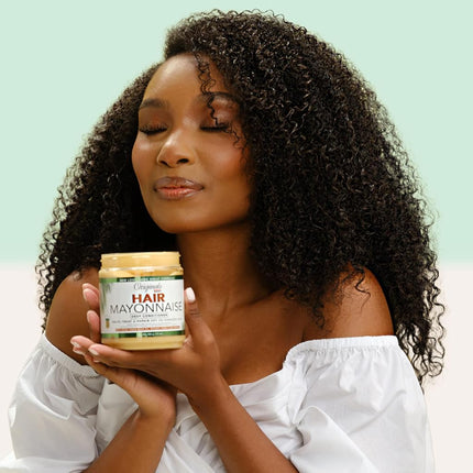 Africas Best Orig Hair Mayonnaise 15 Ounce Jar (443ml) (2 Pack)