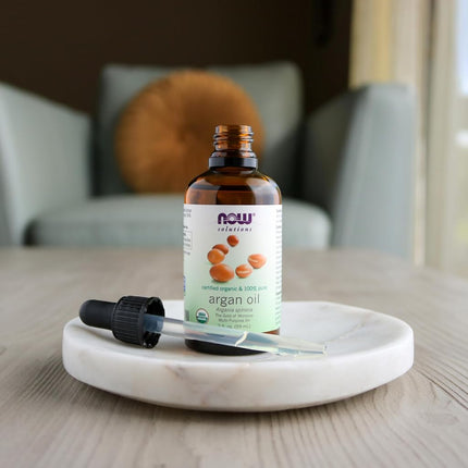 NOW Foods - 100% Pure & Organic Argan Oil - 2 fl. oz.