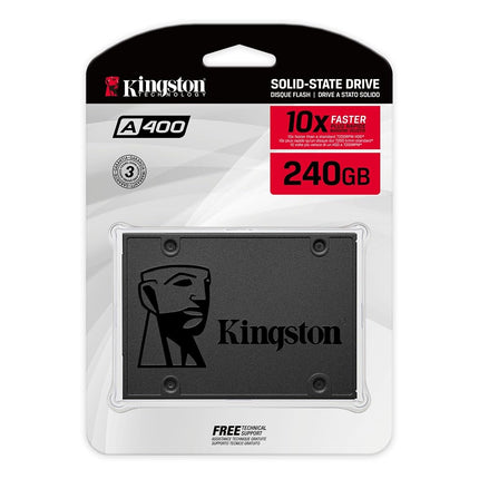 Kingston A400 SSD Internal Solid State Drive 2.5" SATA Rev 3.0, 240GB - SA400S37/240G
