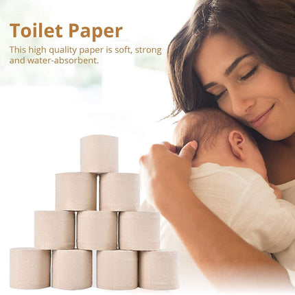 Elvissmart Ultra Soft Bamboo Toilet Paper, 200 Sheets/Roll-3600 Total Bath Tissue