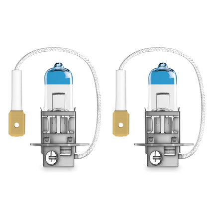 OSRAM Night Breaker Laser H3, +150% More Brightness, Halogen Headlight Bulb, 64151NL-2HB, 12 V Car, Hanging Box (2 Lamps)