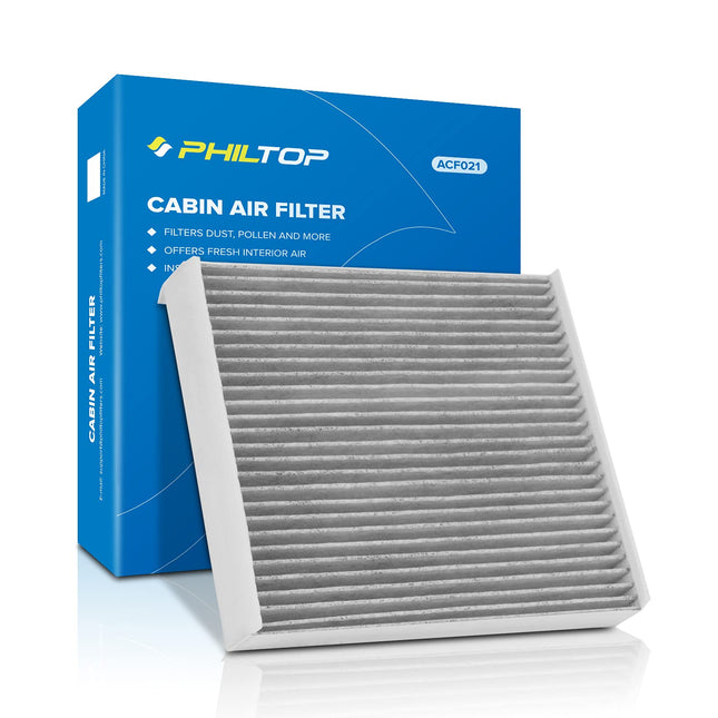 PHILTOP Cabin Air Filter, ACF021 (CF12150) Replace