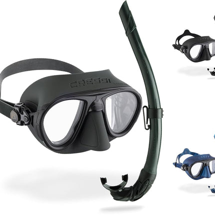 Cressi Calibro + Corsica Snorkeling Set - Green, U