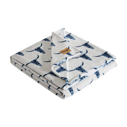 Wrangler - Throw Blanket, Soft Plush Fleece Beddin