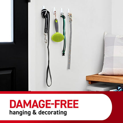 Command Variety Pack, Picture Hanging Strips, No Tools Wire Hooks and Utility Hooks, Damage Free Hanging Variety Pack for Up to 19 Back to School Dorm Organizers, 1 Kit