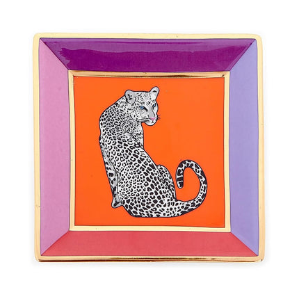 Jonathan Adler Safari Square Tray, Multicolor, One