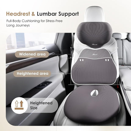 FLORICH Seat Cushion and Lumbar Support Pillow