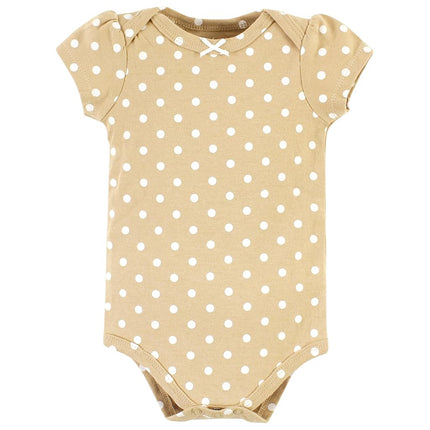 Grenouillères en coton Hudson Baby unisexe pour bébé, motif floral "Thankful", 6-9 mois, motif floral "Thankful", 6-9 mois