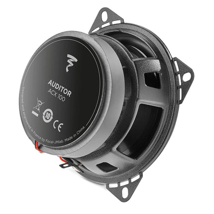 Focal Car Audio Focal Auditor ACX 100-4″ 100mm 2-Way Car Door Coaxial Speakers 120W