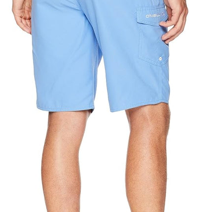 O'Neill Men's Santa Cruz Solid 2.0 Boardshorts Fountain Blue 31