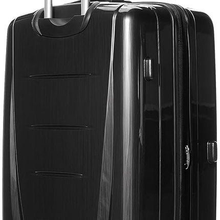 Samsonite Winfield 2 Hardside Luggage, Brushed Anthracite, Carry-On 20-Inch, Winfield 2 Hardside Expandable Luggage with Spinner Wheels