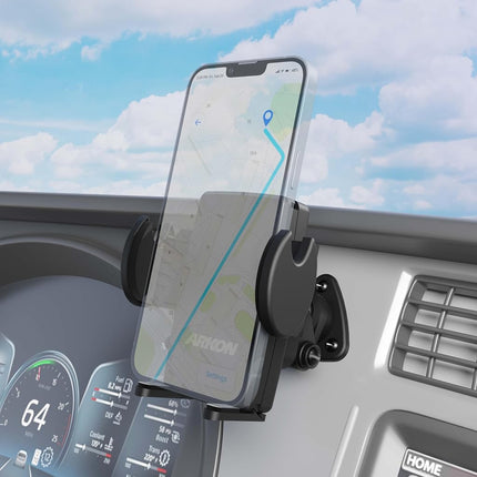 Arkon Adhesive Car or Truck Phone Holder Mount for iPhone 7 6S 6 Plus 7 6S 6 Galaxy Note Retail Black