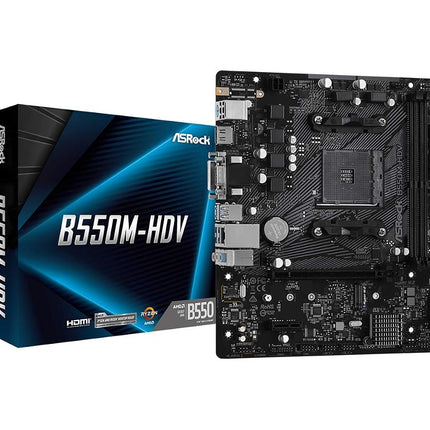 ASRock B550M-HDV Supports 3rd Gen AMD AM4 Ryzen™ /