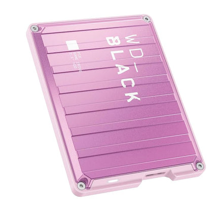 WD_BLACK P10 2TB Game Drive, Portable External Hard Drive for On-The-Go Access to Your Game Library, Works with Playstation, Xbox, PC, Save up to 150 games, Includes One Month Discord NITRO offer-PINK