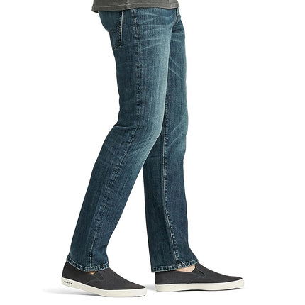 Lucky Brand Men's 221 Straight Jean, Blue/Gold, 36W x 30L