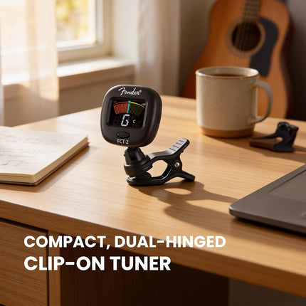 Afinador de clip profesional Fender FCT-2