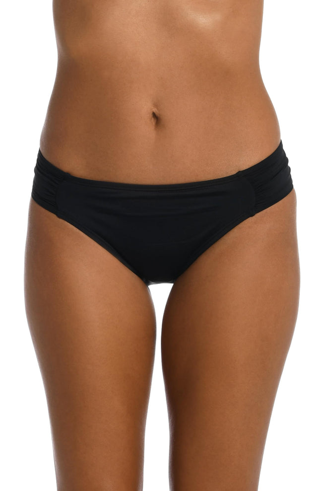 La Blanca Women's Island Goddess Side Shirred Hips
