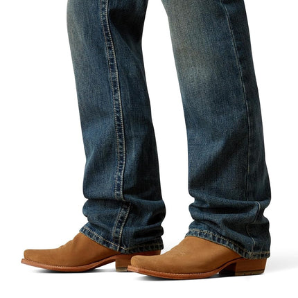 Ariat Men's M4 Low Rise Boot Cut Jeans - Blue - Medium