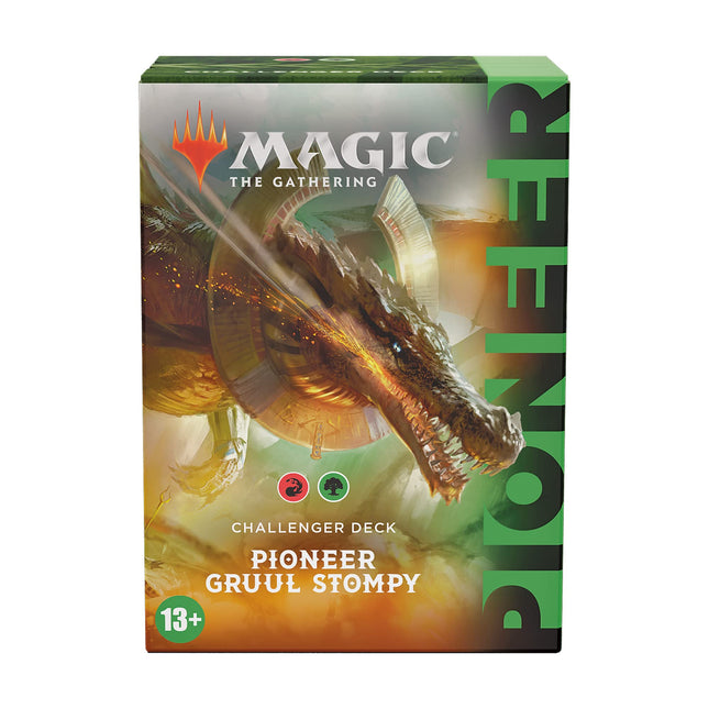 Magic: The Gathering Pioneer Challenger Deck 2022 - Gruul Stompy (Red-Green) (D22120000)