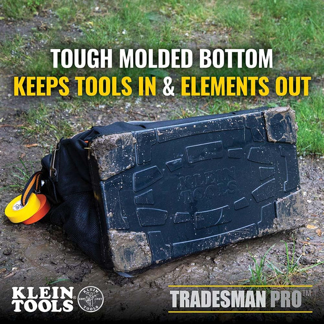 Klein Tools 55469 Tradesman Pro Wide-Open Tool Bag