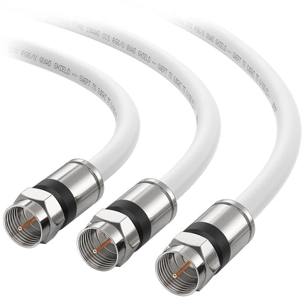 Cable Matters 3-Pack CL2 in-Wall Rated (CM) Quad S