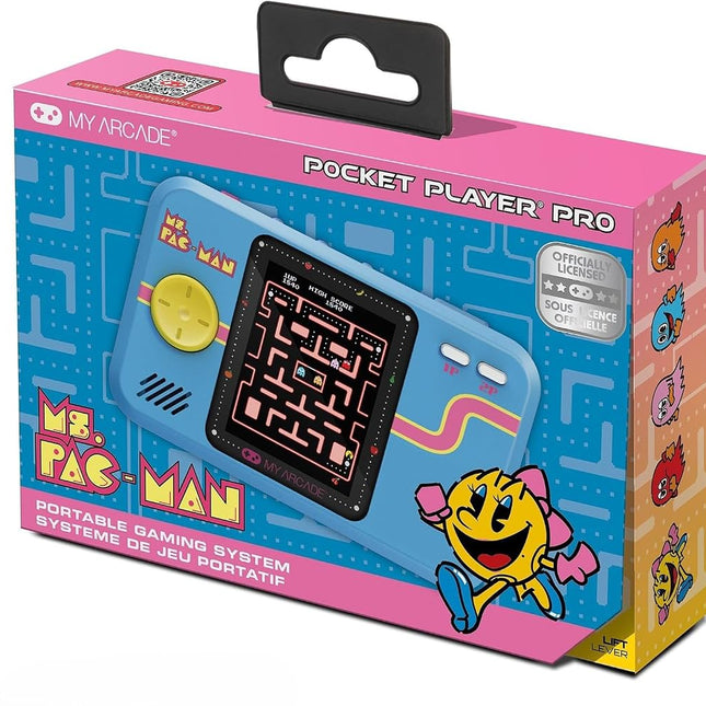 Console de jeu rétrogaming - Atari - Pocket Player PRO Ms. Pac-Man - Ecran 7cm Haute Résolution