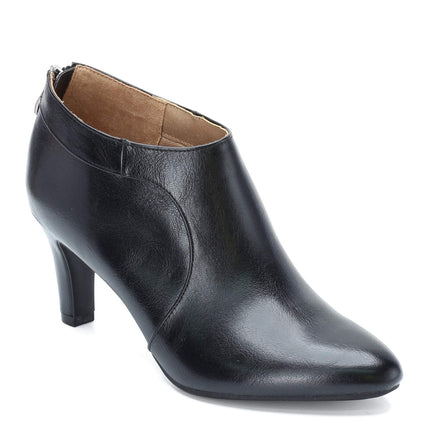 LifeStride Women's Georgia Ankle Boot, Black, 6.5 