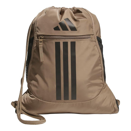adidas Alliance Sackpack, Khaki Six/Black/3, One S
