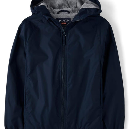Veste coupe-vent uniforme The Children's Place pour garçons, couleur Tidal, taille S