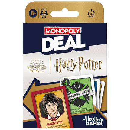 Monopoly Deal: HARRY POTTER Card Game | Family Gam