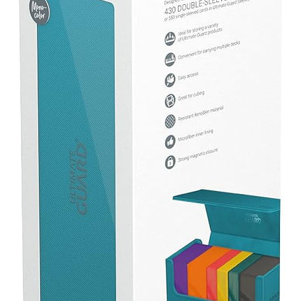 Ultimate Guard Arkhive 400+ XenoSkin Monocolor Petrol