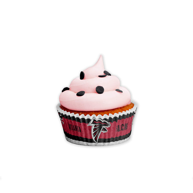 Sports Vault NFL Atlanta Falcons Baking Cupslarge, Team Colors, One Size