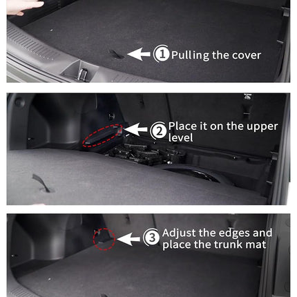 Floor Mats & Cargo Liner for Buick Encore GX AWD 2026 2020-2025,for Buick Encore GX AWD 2020-2025 Preferred | Select | Essence, 2024-2025 Sport Touring | Avenir, (Cargo Tray in Upper Deck Position)