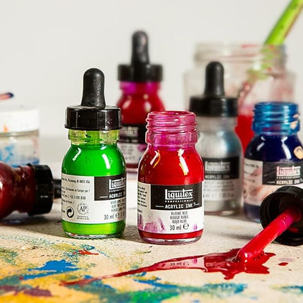 Encre Acrylique Professionnelle Liquitex, pot de 30 ml, Violet