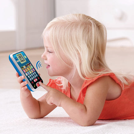 Teléfono didáctico con llamadas y chat VTech, negro