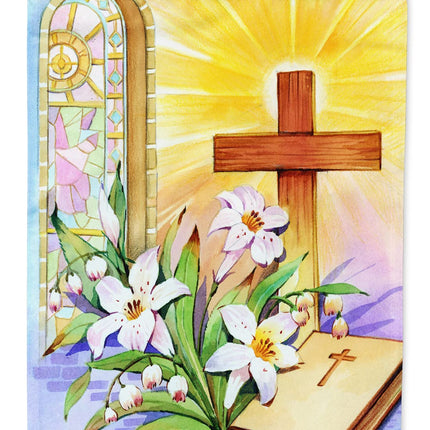 Caroline's Treasures APH5433CHF Easter Cross and B