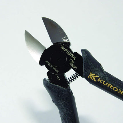 Fujiya Electric Master Strong Nipper, 770-200BG, 7.9 inches (200 mm), Black Gold, Micro Mirror Blade for Easy Cutting of Coated Wires, Beautiful Cross-Section