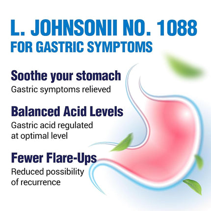LABO Nutrition GASTRICELL - Eliminate H. Pylori, Relieve Acid Reflux and Heartburn, Regulate Gastric Acid - Targets The Root Cause of Recurring Gastric Problems -30 sachets