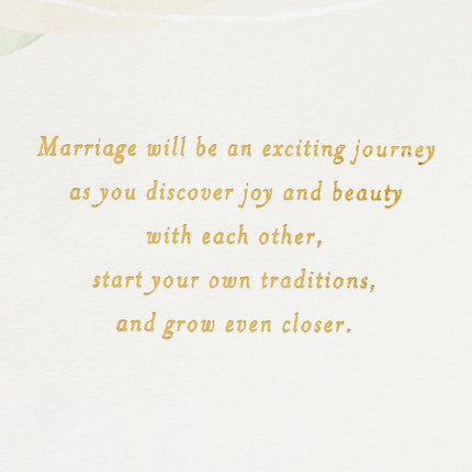 Hallmark Wedding Card (Beautiful Life Together)