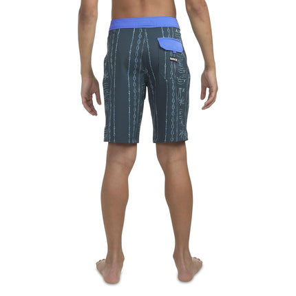 Hurley Boys' Board Shorts, Midnight Teal, 18
