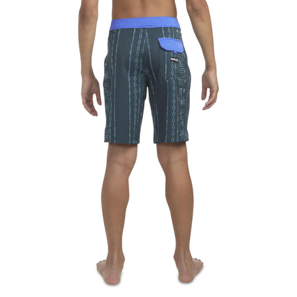 Hurley Boys' Board Shorts, Midnight Teal, 18