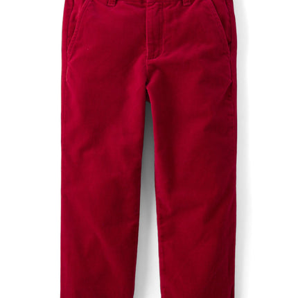 Gymboree Boys' and Toddler Dress Pants, Salsa Red,