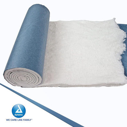Dynarex Cotton Roll – Non-Sterile, Soft And Absorbent Cotton In An Easy To Tear & Use Roll, 1-Pound, 12" X 56", White, 1 Count