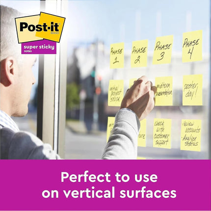 Post-it Super Sticky Notes, 14 + 2 Free Pads (1440 Sheets), 76 mm x 76 mm