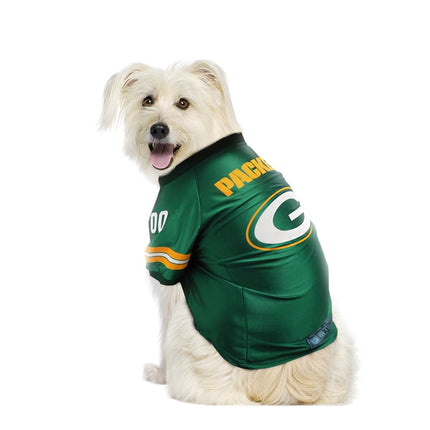 Little Earth 320135-PACK-BIG Green Bay Packers Pet Premium Jersey